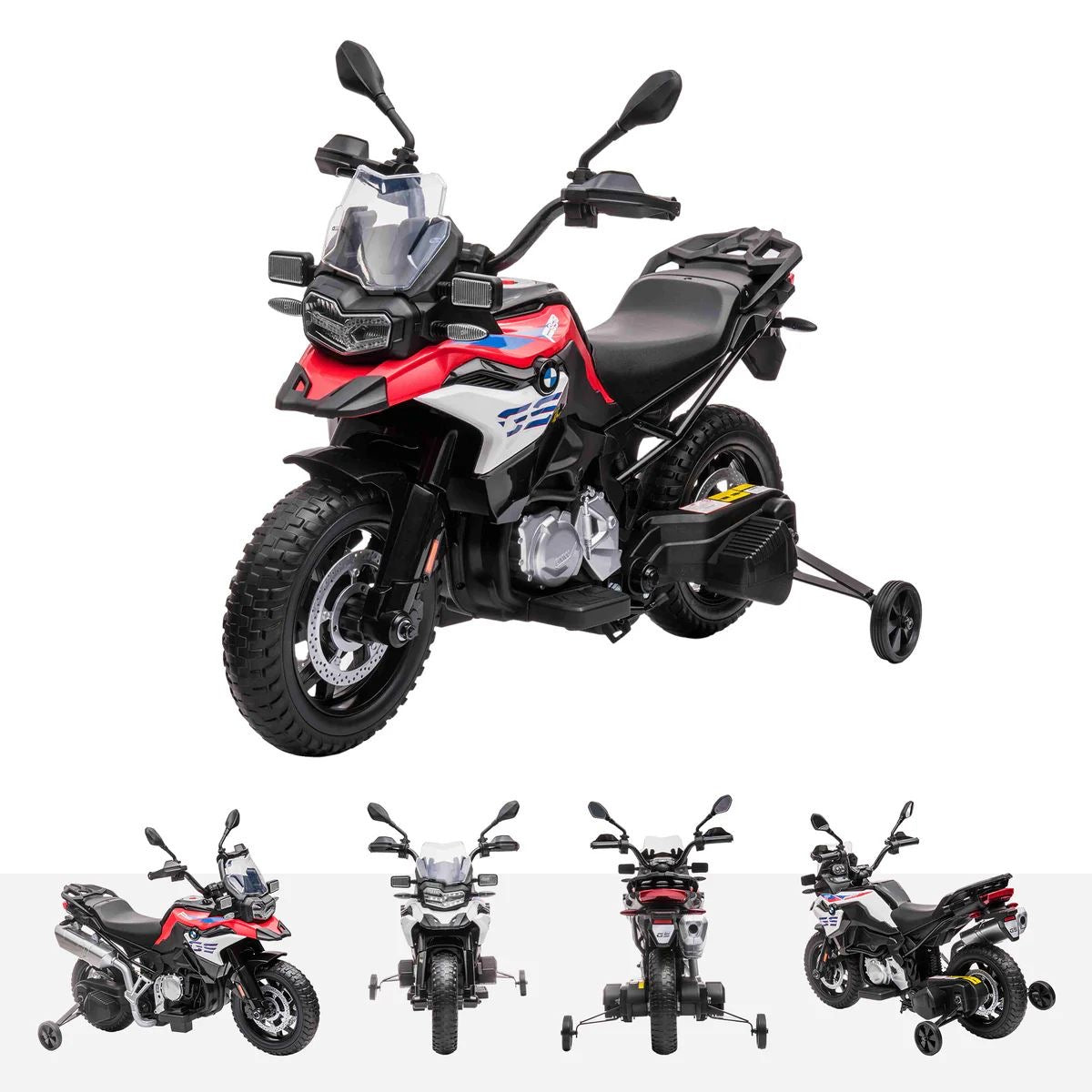 12v BMW Electric Ride On Motorbike With Rubber Wheels -