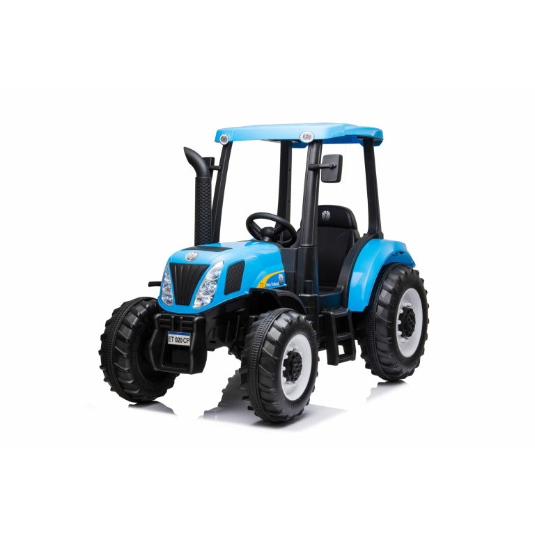 New Holland Kids Tractor T7 Electric Ride On – Blue – OFFICIAL LICENSED  12v