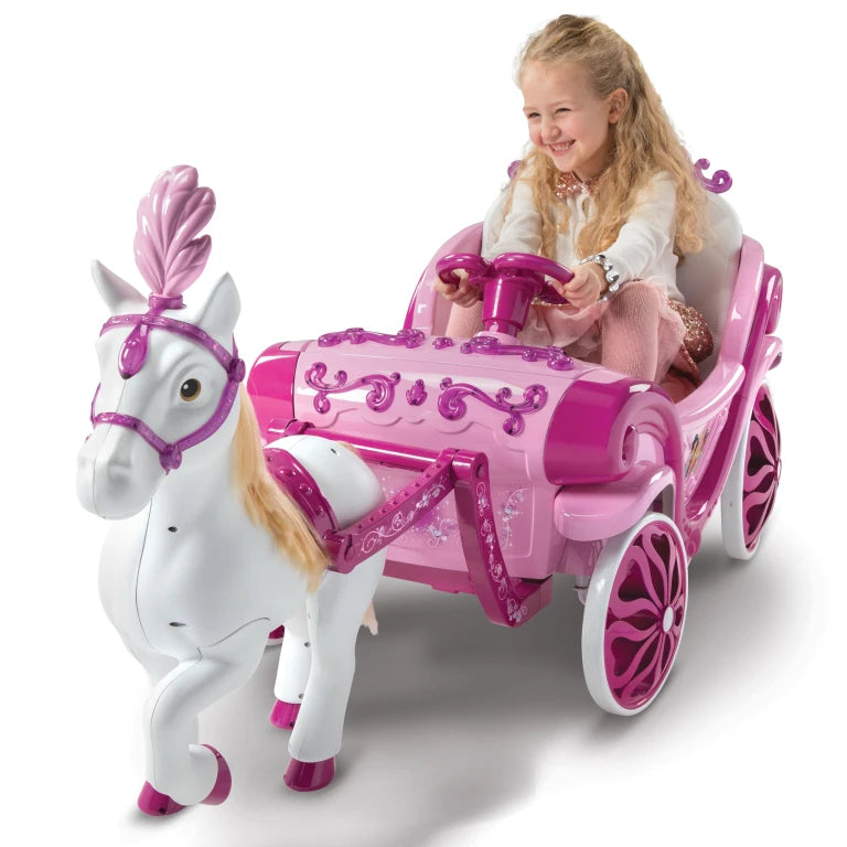 Motorized princess carriage for 2024 toddlers